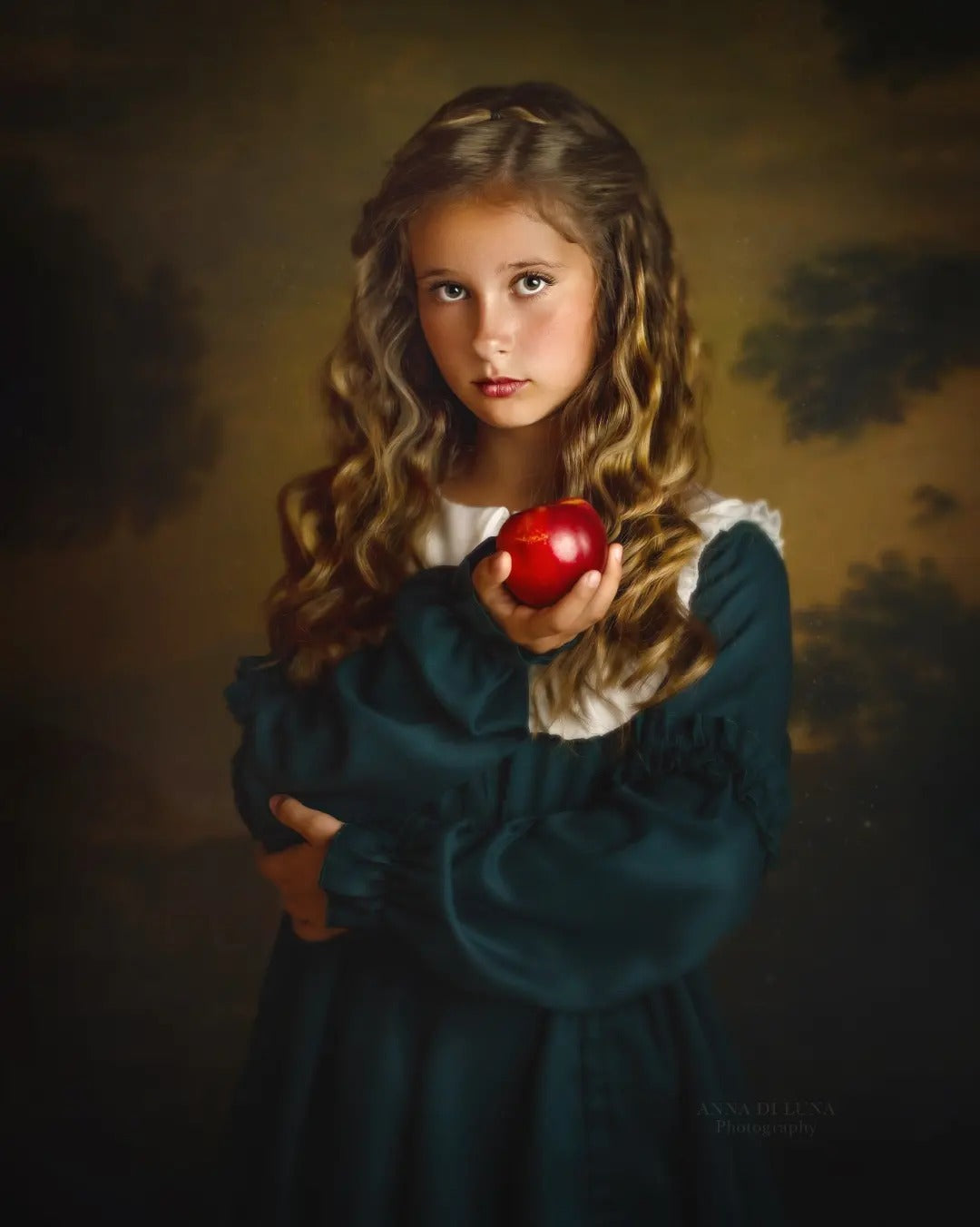 Avezano Mountains and Wild Paths Oil Painting Photography Backdrop-AVEZANO