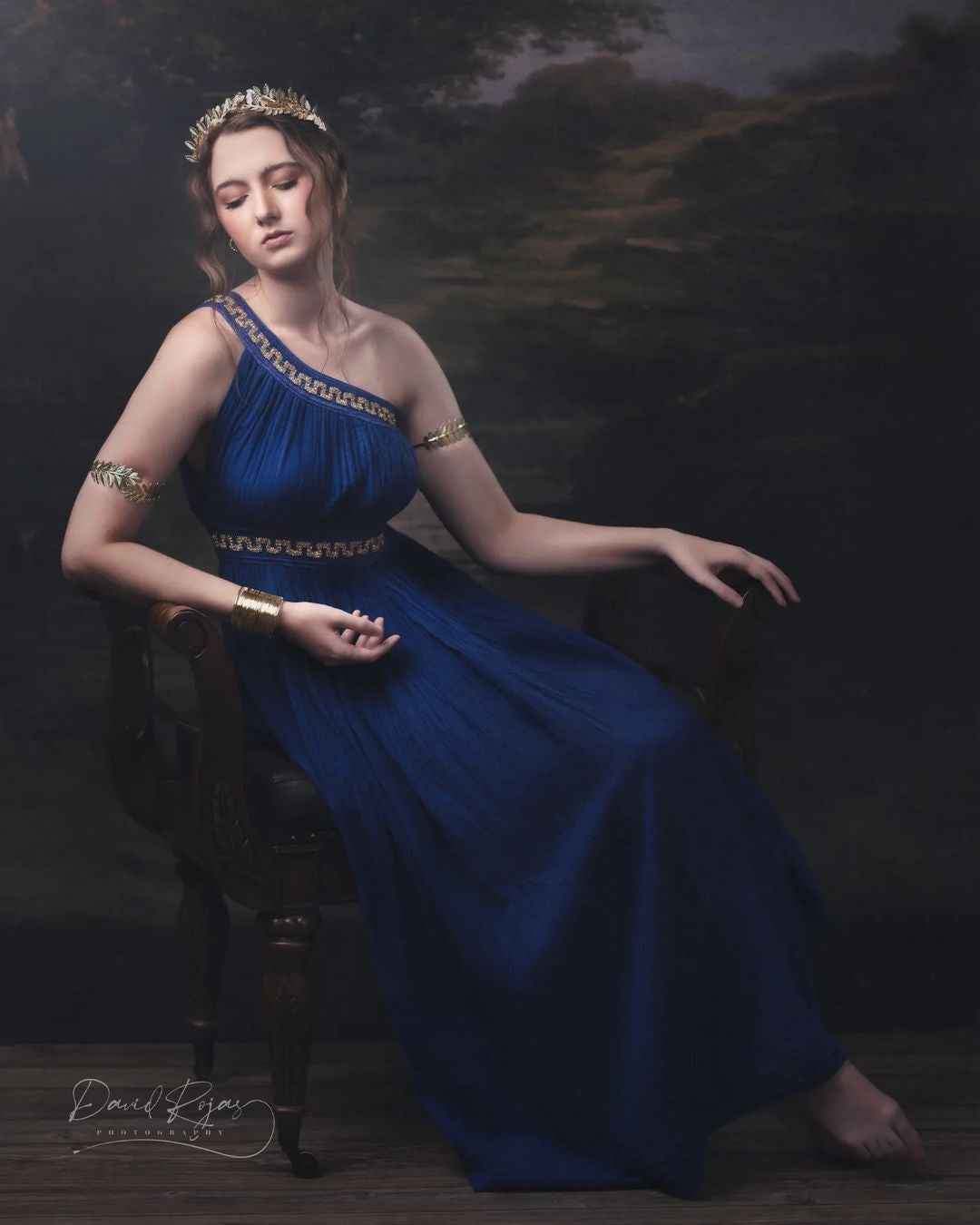 Avezano Retro Wild Landscape Oil Painting Photography Backdrop