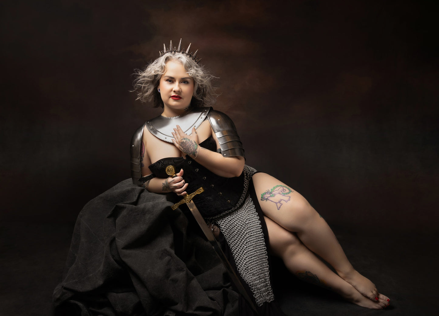 Toile de fond de photographie de style peinture à l'huile du ciel d'Avezano