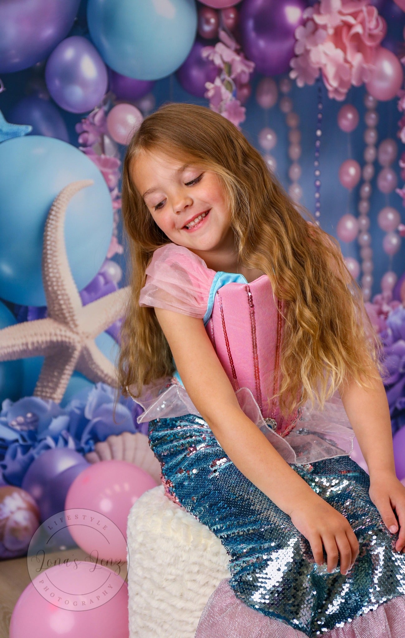 Avezano Underwater World Pearl Shell Theme Photography Background