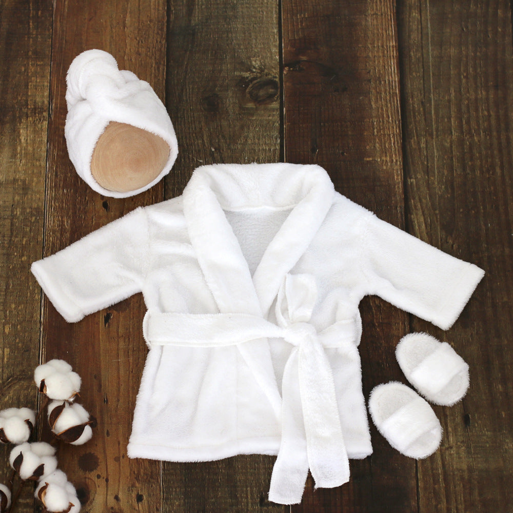 Avezano Newborn Photography Bathrobe Set & Loungewear