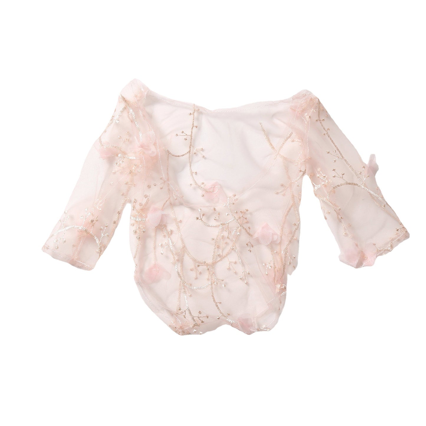 Avezano Combinaison d'escalade en organza pour accessoires photo pour nouveau-né