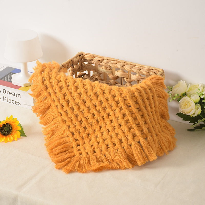Avezano Baby Photo Shoot Prop Knitted Blanket Newborn Photography Rug
