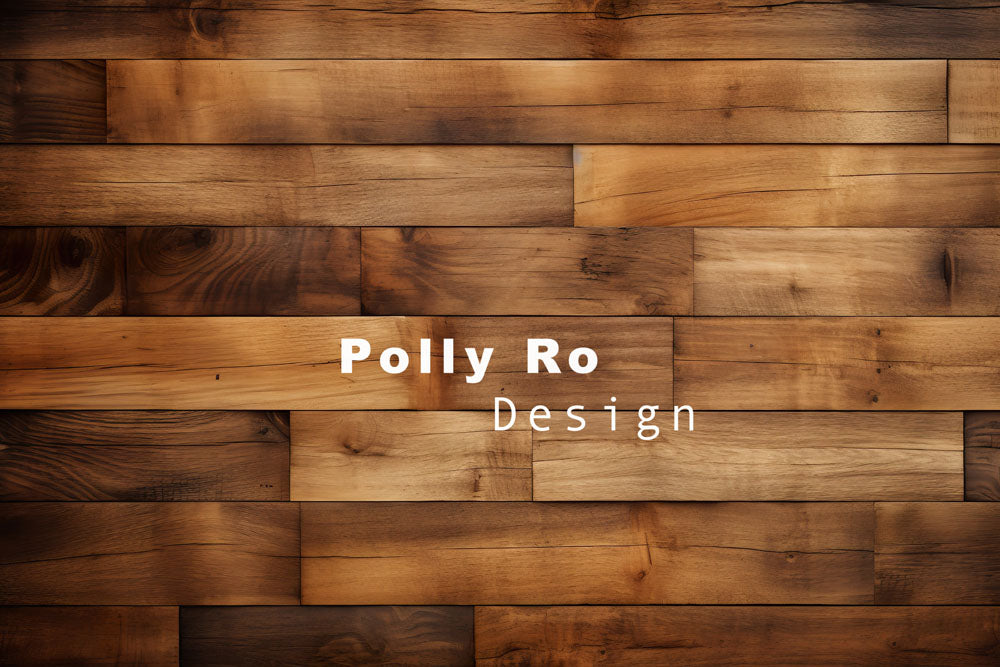 Avezano Vintage Brown Wood Photography Backdrop Designed By Polly Ro Design