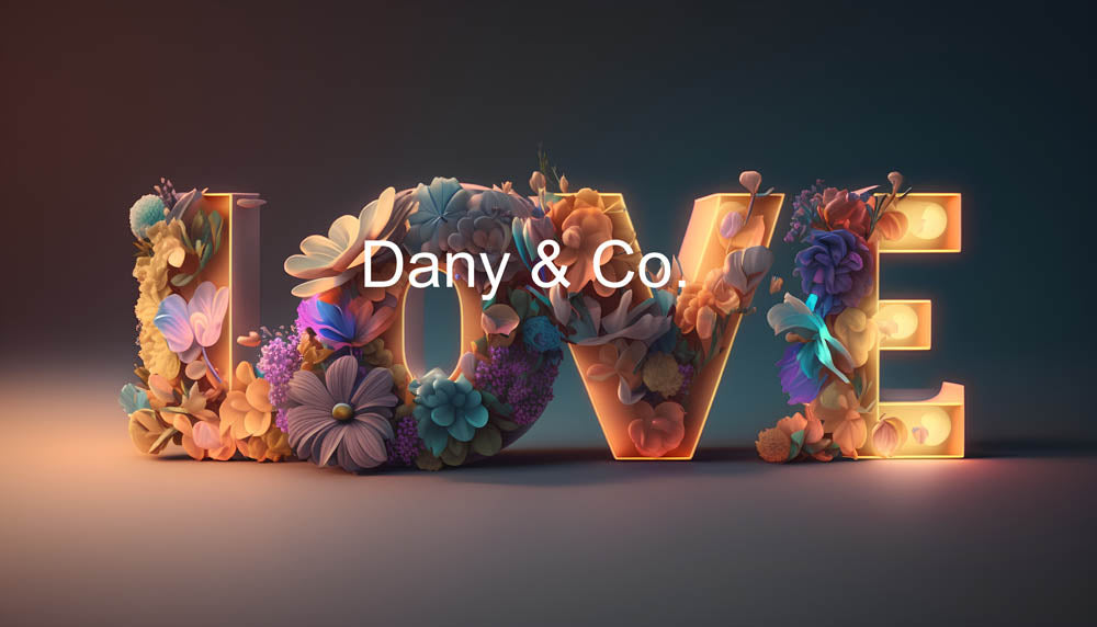 Avezano Valentine's Day love Letter Backdrop Designed By Danyelle Pinnington