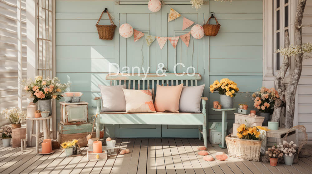 Avezano Spring Decorative Flowers Backdrop Designed By Danyelle Pinnington