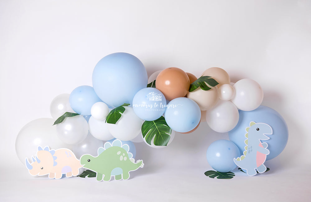 Avezano Cute Dino Backdrop for Photography By Paula Easton