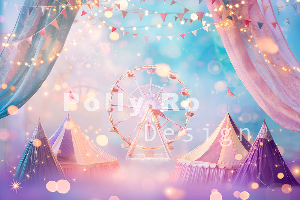 Avezano Dream Ferris Wheel Backdrop Designed By Polly Ro Design