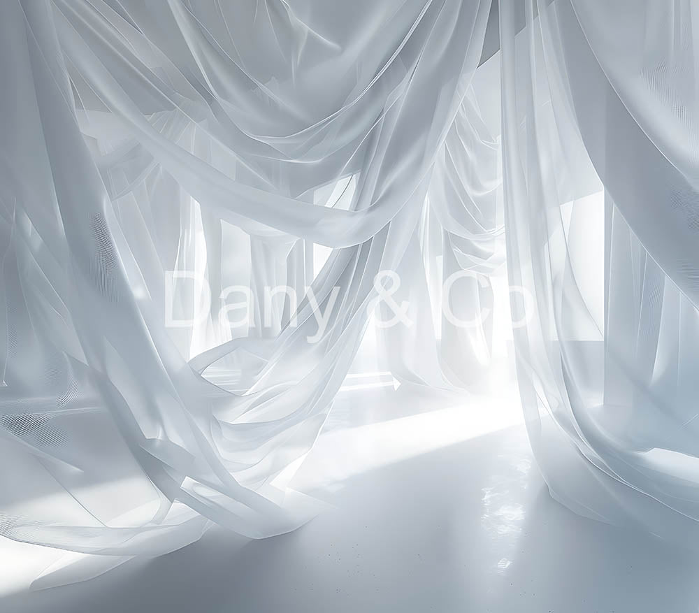 Avezano White Gauze Room Backdrop Designed By Danyelle Pinnington