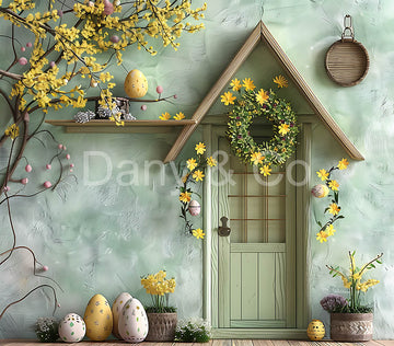 Avezano Spring Easter Yellow Flowers Backdrop Designed By Danyelle Pinnington