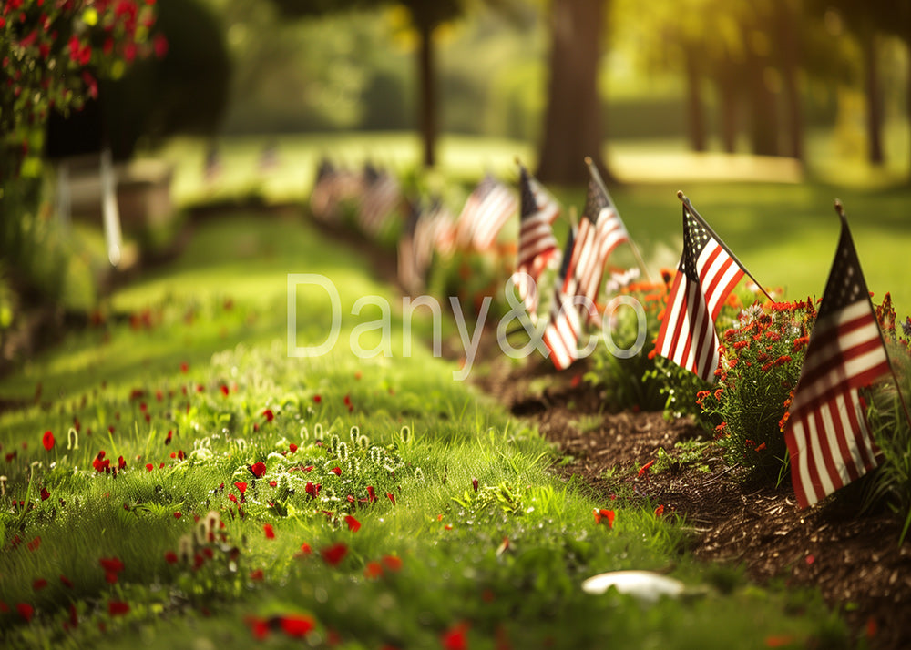 Avezano American Independence Day Flag Backdrop Designed By Danyelle Pinnington