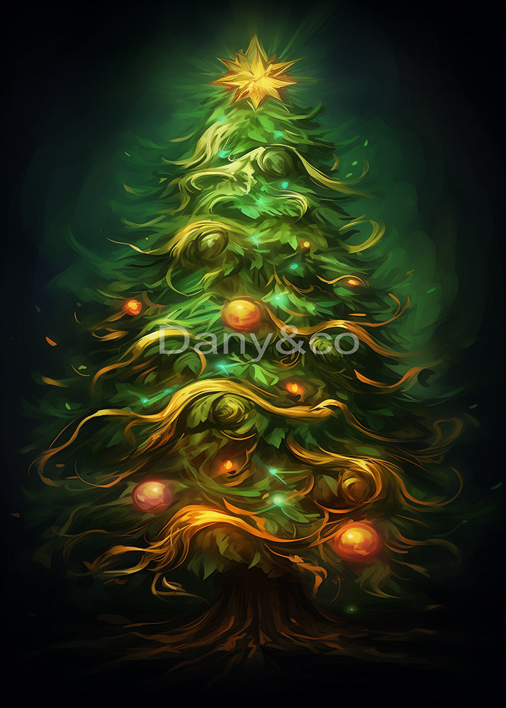 Avezano Magic Christmas Tree Photography Backdrop Designed By Danyelle Pinnington