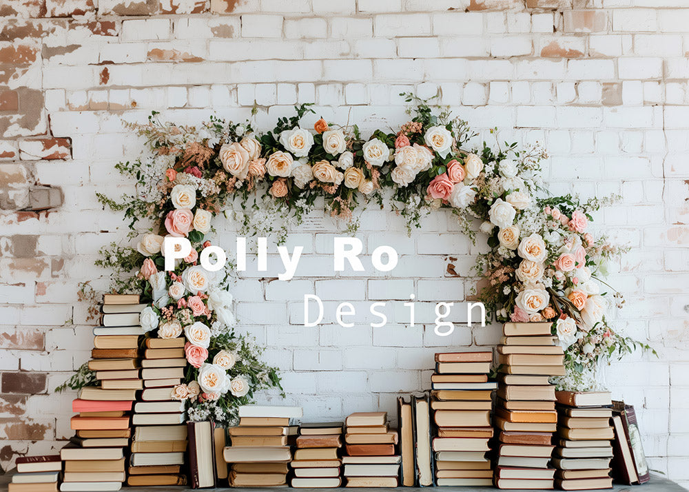 Toile de fond pour photographie de pailles et d'œufs de Pâques d'Avezano conçue par Polly Ro Design