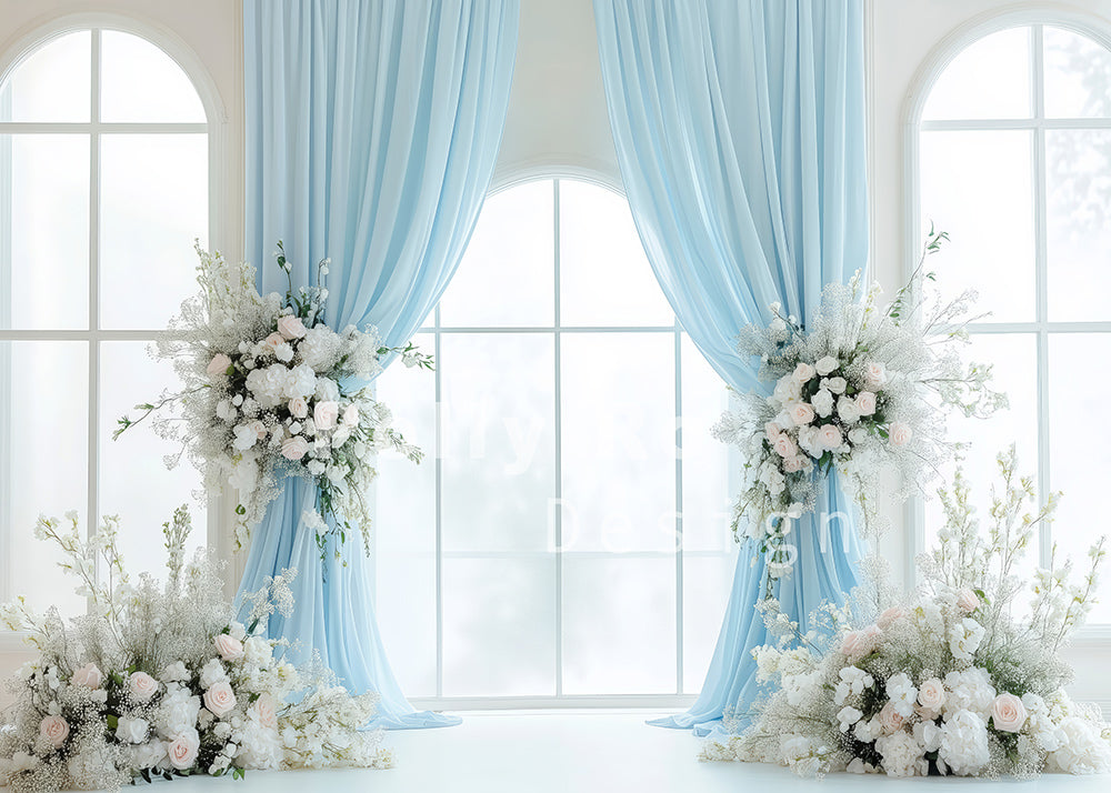 Toile de fond pour photographie de pailles et d'œufs de Pâques d'Avezano conçue par Polly Ro Design