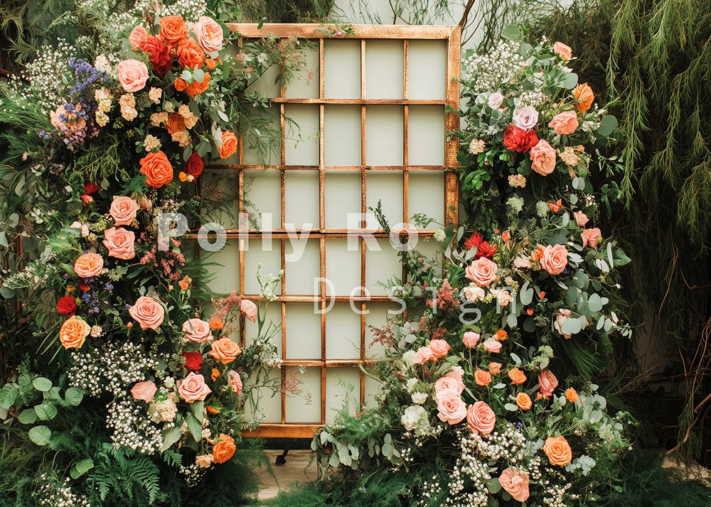 Toile de fond pour photographie de pailles et d'œufs de Pâques d'Avezano conçue par Polly Ro Design