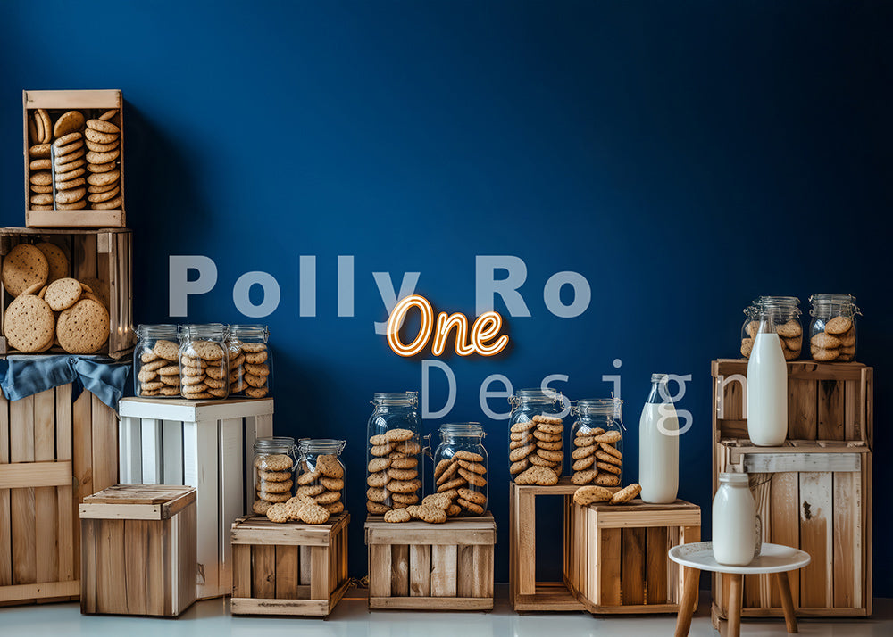 Toile de fond pour photographie de pailles et d'œufs de Pâques d'Avezano conçue par Polly Ro Design