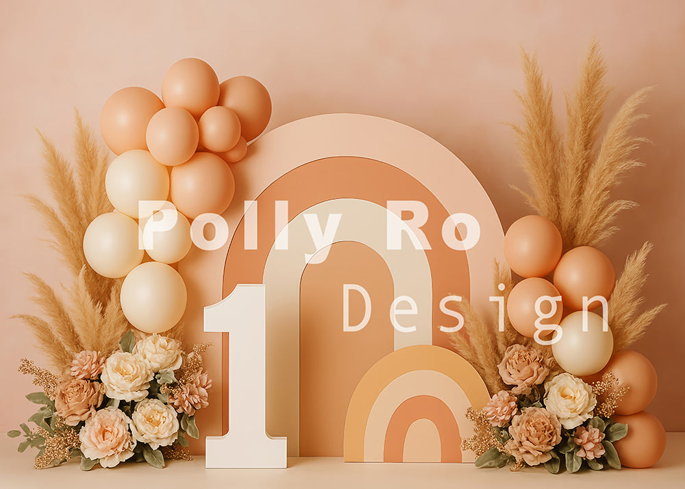Toile de fond pour photographie de pailles et d'œufs de Pâques d'Avezano conçue par Polly Ro Design
