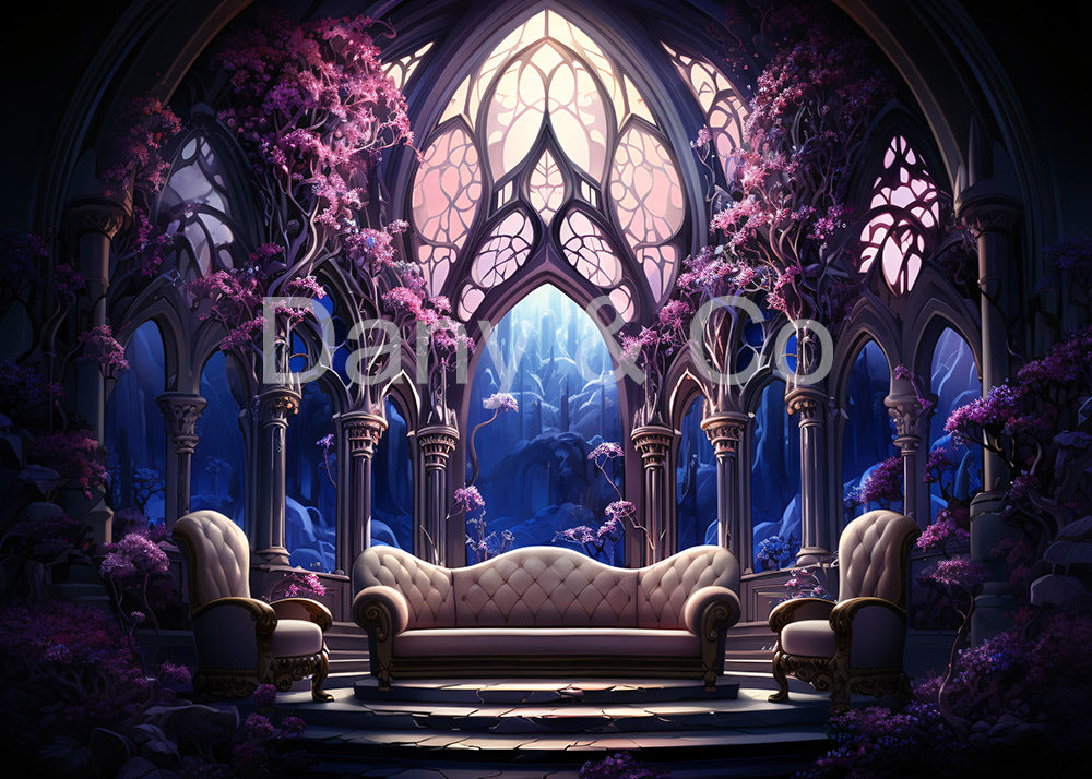 Avezano Gothic Style Interior Space Backdrop Designed By Danyelle Pinnington