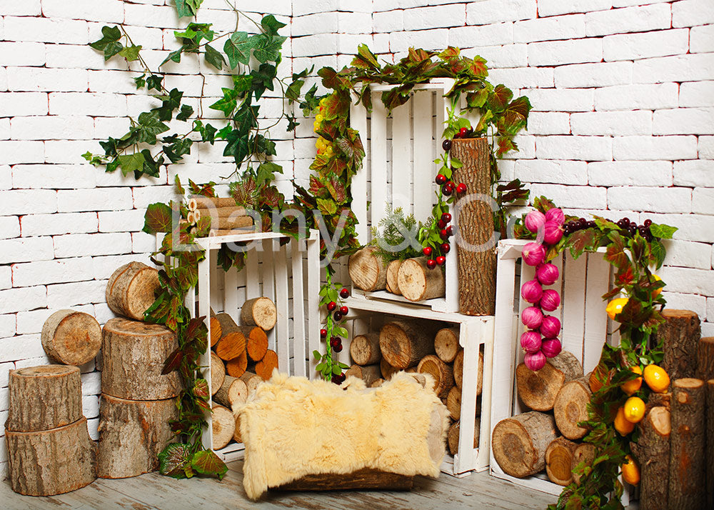 Avezano Rustic Storage Backdrop Designed By Danyelle Pinnington