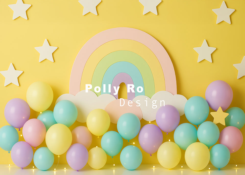 Toile de fond pour photographie de pailles et d'œufs de Pâques d'Avezano conçue par Polly Ro Design