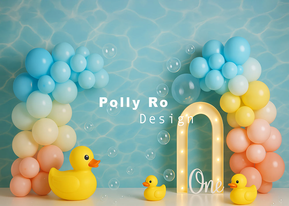 Toile de fond pour photographie de pailles et d'œufs de Pâques d'Avezano conçue par Polly Ro Design