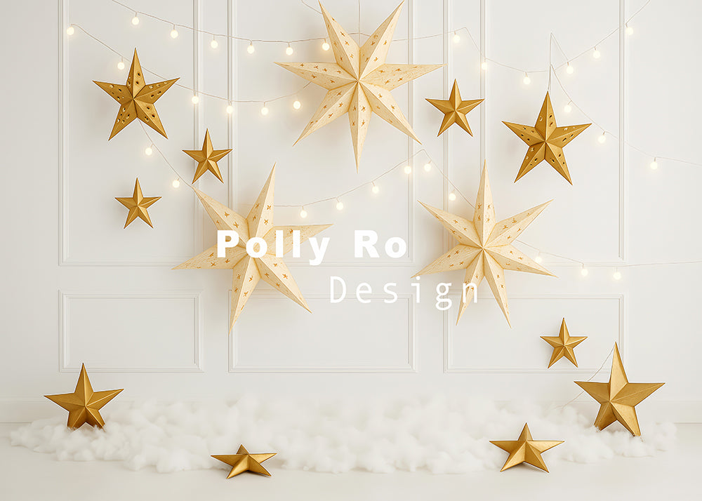 Toile de fond pour photographie de pailles et d'œufs de Pâques d'Avezano conçue par Polly Ro Design