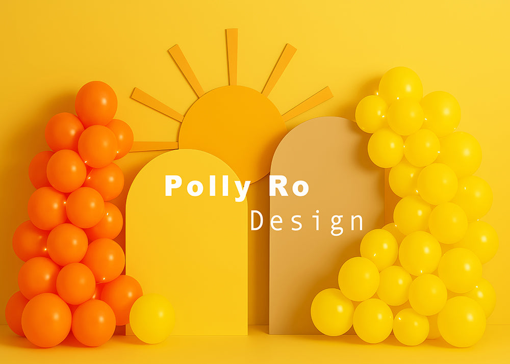 Toile de fond pour photographie de pailles et d'œufs de Pâques d'Avezano conçue par Polly Ro Design