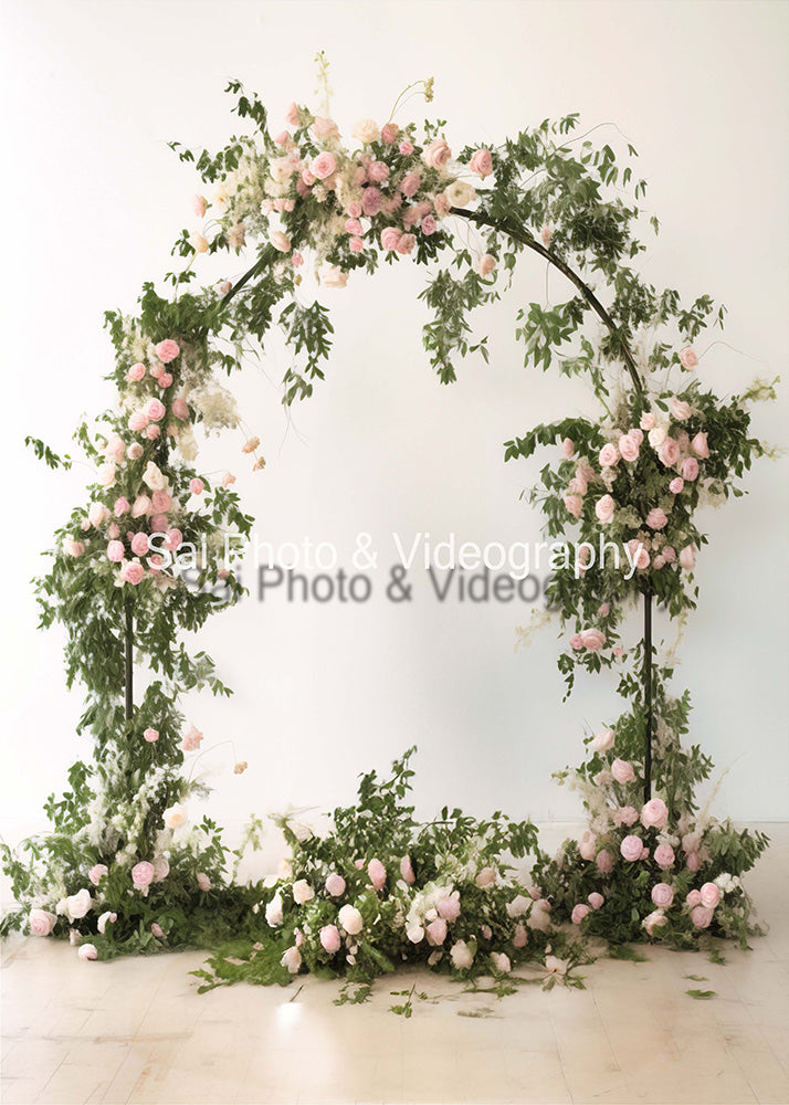 Avezano Flowers Backdrop Designed By Sai photo & videography