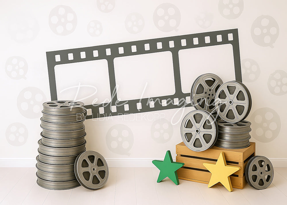 Avezano Movie Magic Photography Backdrop Designed By Lidia Redekopp