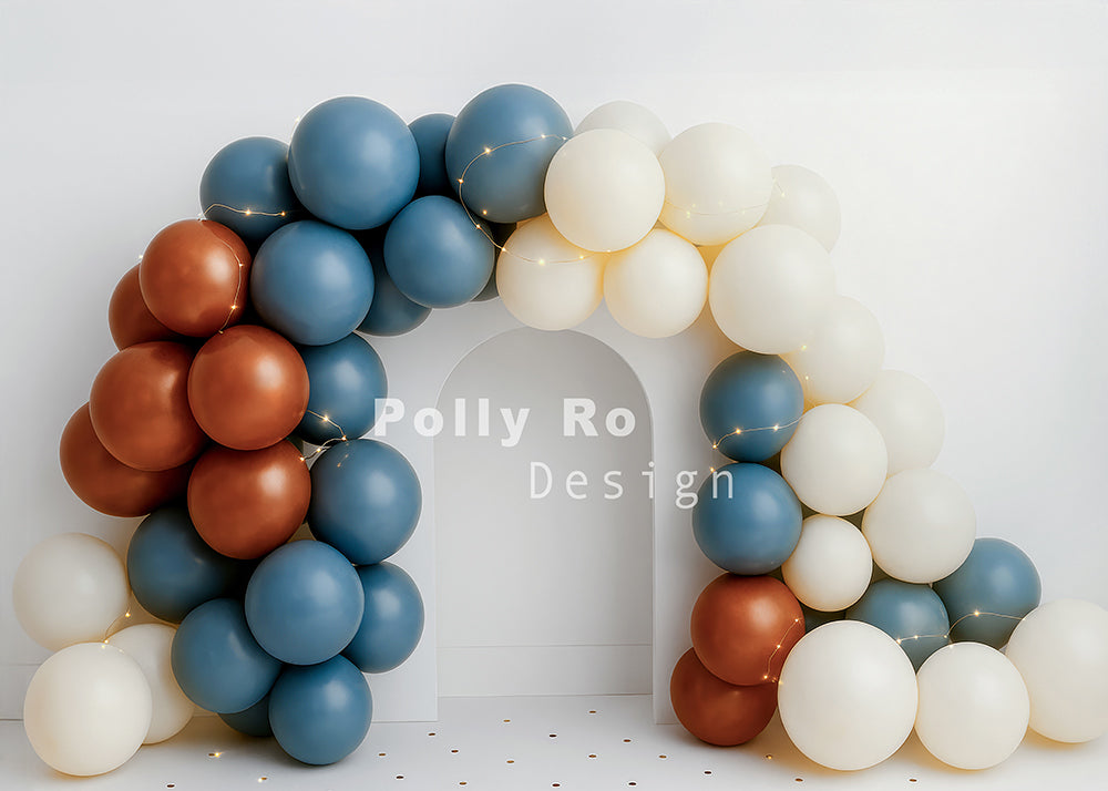 Toile de fond pour photographie de pailles et d'œufs de Pâques d'Avezano conçue par Polly Ro Design