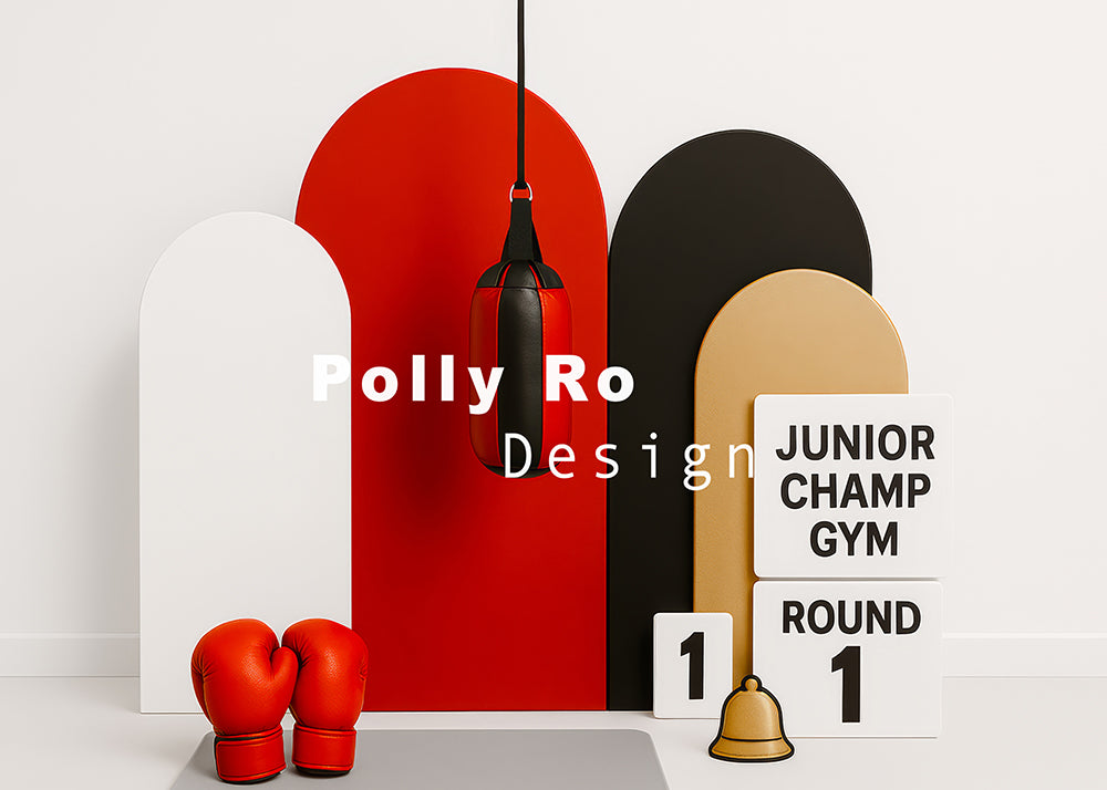 Avezano Boxing Arch Photography Backdrop Designed By Polly Ro Design