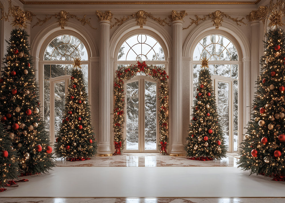 Avezano Grand Christmas Hall Backdrop Designed By Danyelle Pinnington