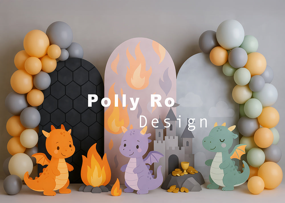 Toile de fond pour photographie de pailles et d'œufs de Pâques d'Avezano conçue par Polly Ro Design