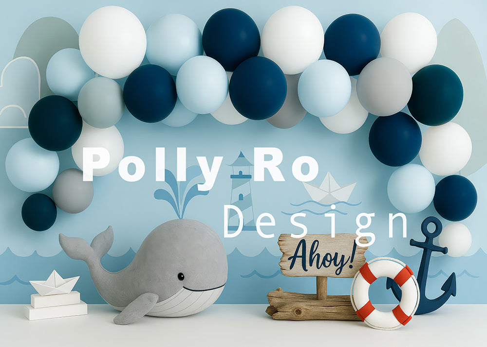 Toile de fond pour photographie de pailles et d'œufs de Pâques d'Avezano conçue par Polly Ro Design