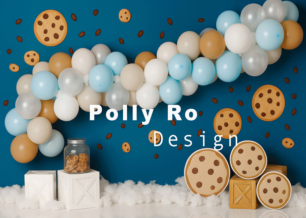 Toile de fond pour photographie de pailles et d'œufs de Pâques d'Avezano conçue par Polly Ro Design