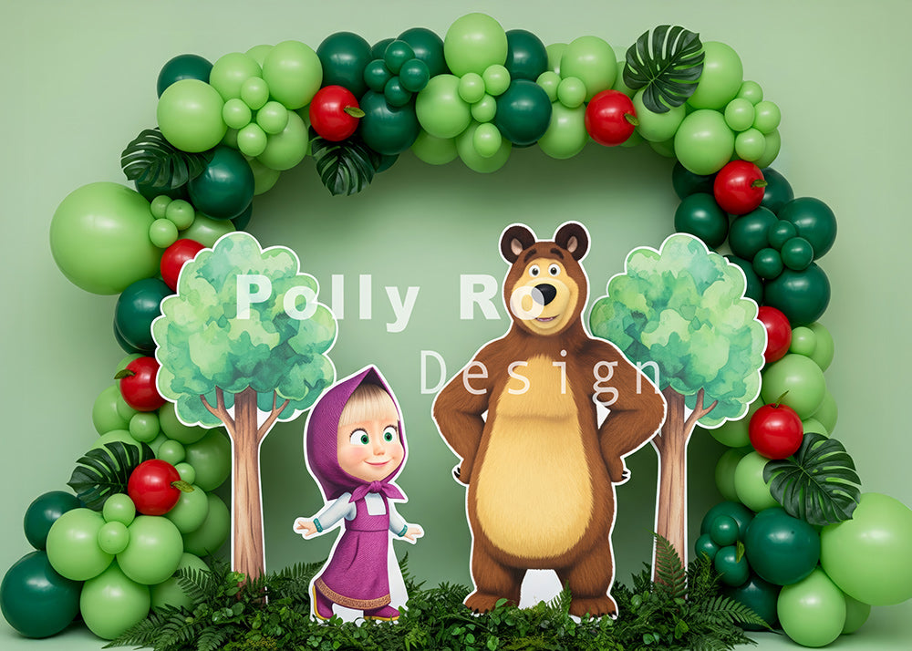 Toile de fond pour photographie de pailles et d'œufs de Pâques d'Avezano conçue par Polly Ro Design