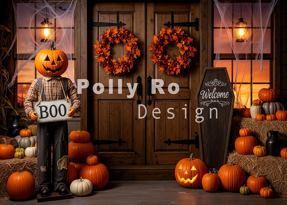 Toile de fond pour photographie de pailles et d'œufs de Pâques d'Avezano conçue par Polly Ro Design