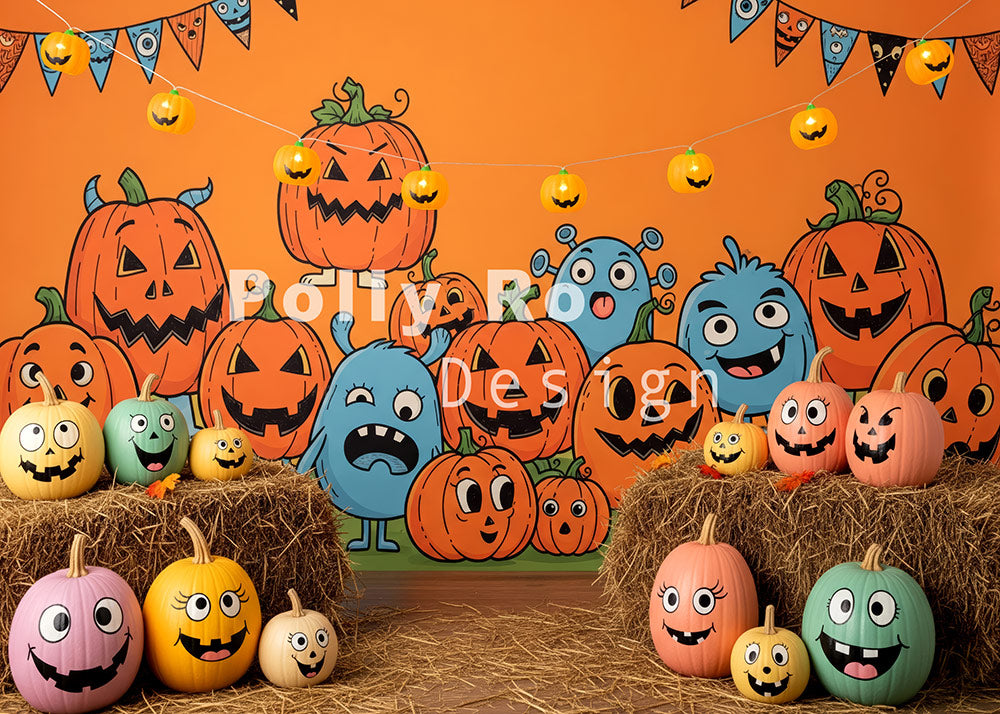 Toile de fond pour photographie de pailles et d'œufs de Pâques d'Avezano conçue par Polly Ro Design