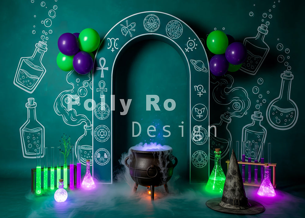 Toile de fond pour photographie de pailles et d'œufs de Pâques d'Avezano conçue par Polly Ro Design