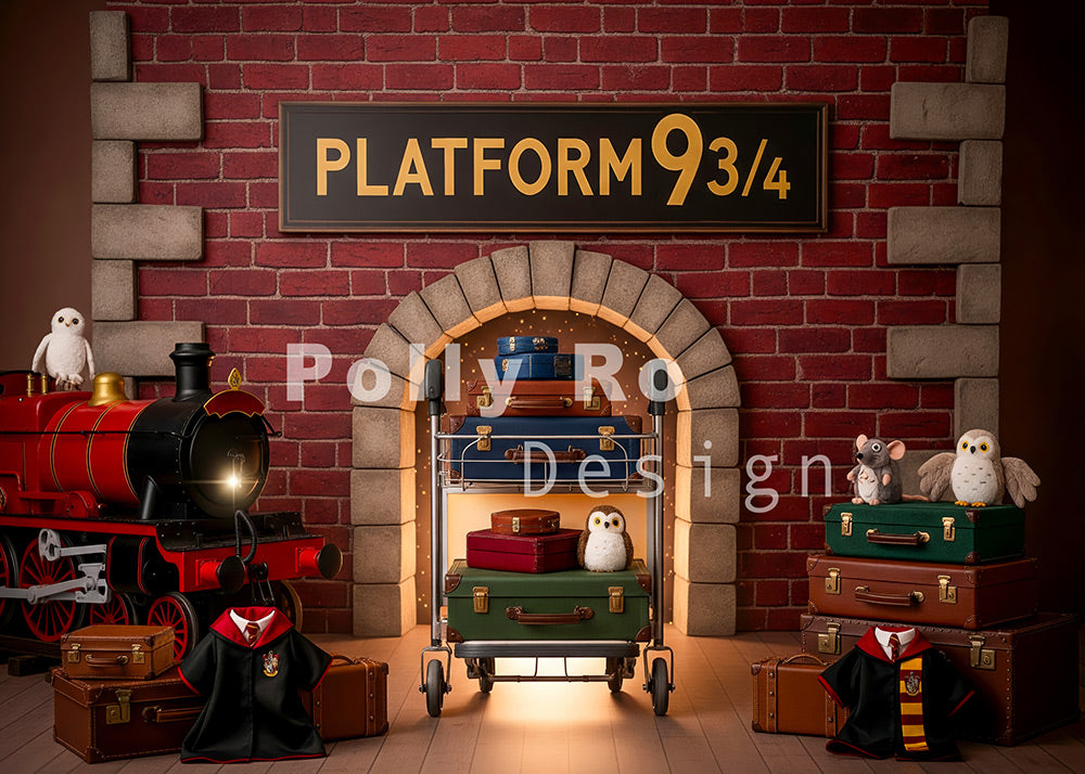 Toile de fond pour photographie de pailles et d'œufs de Pâques d'Avezano conçue par Polly Ro Design