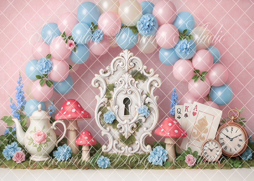 Toile de fond pour photographie de pailles et d'œufs de Pâques d'Avezano conçue par Polly Ro Design