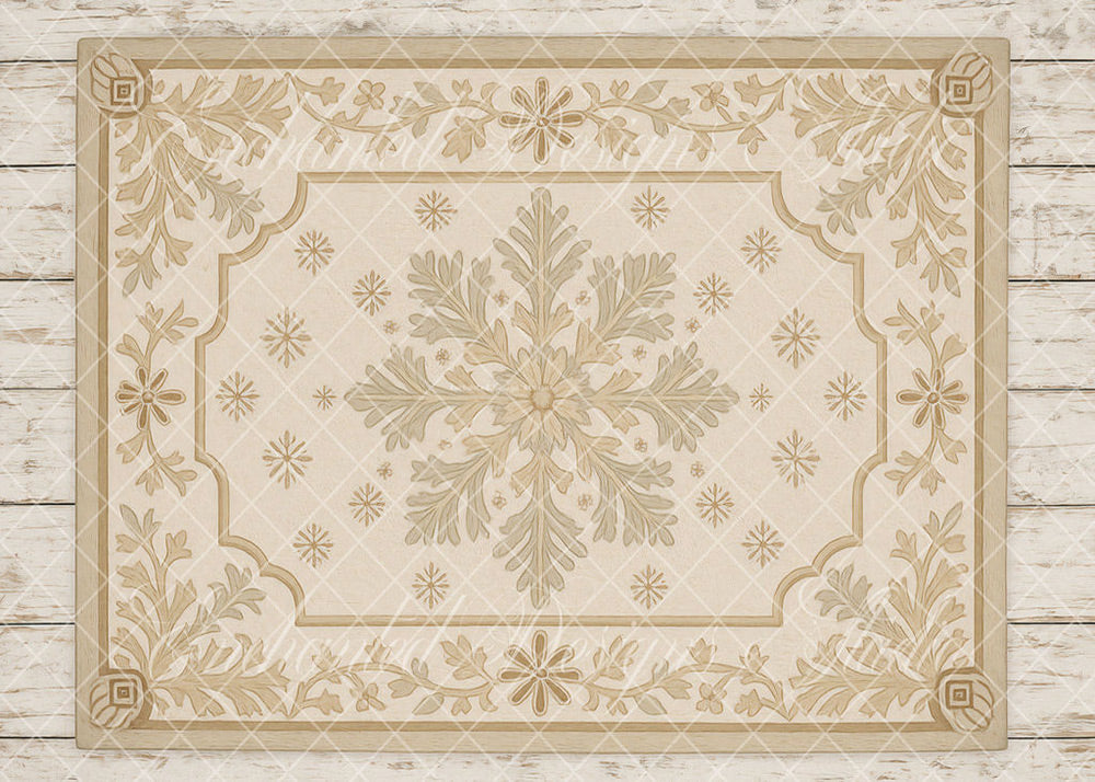 Avezano Rustic Plaid Green Wooden Cabin Fireplace Christmas Photography Backdrop Scene Room Set Designed By Enchanted Design Studio