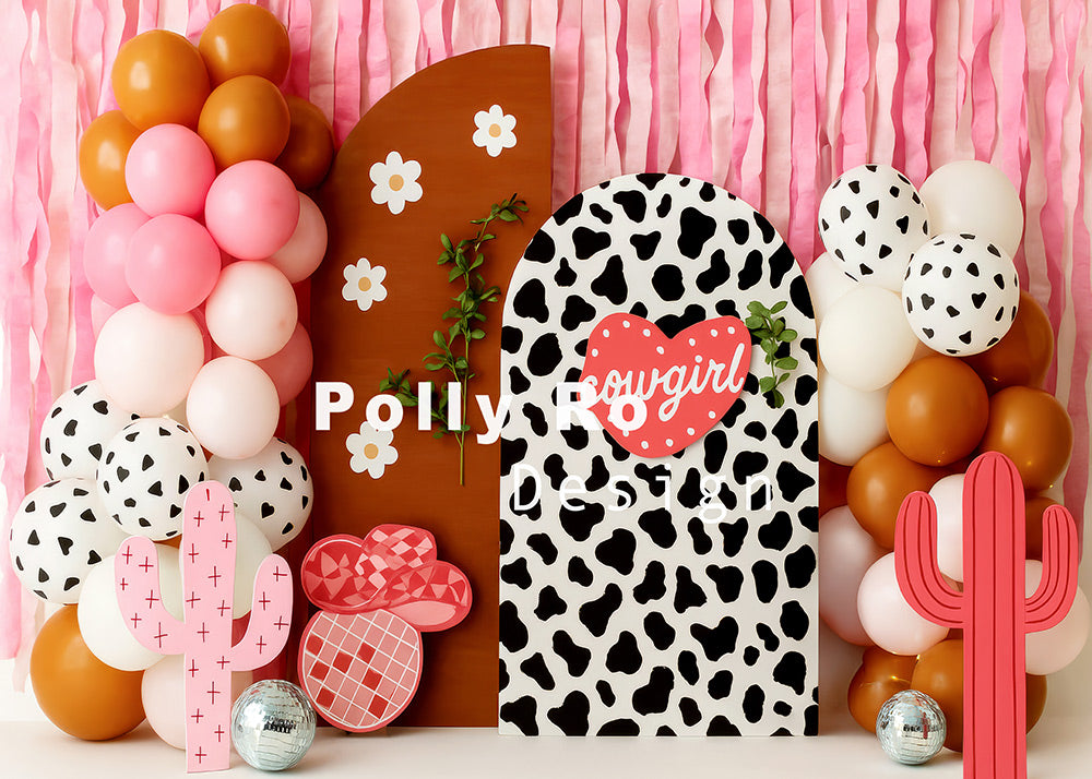 Avezano Cowgirl Themed Backdrop Designed By Polly Ro Design