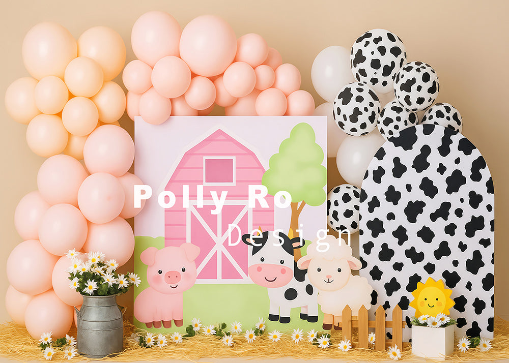 Avezano Farm Themed Backdrop Designed By Polly Ro Design