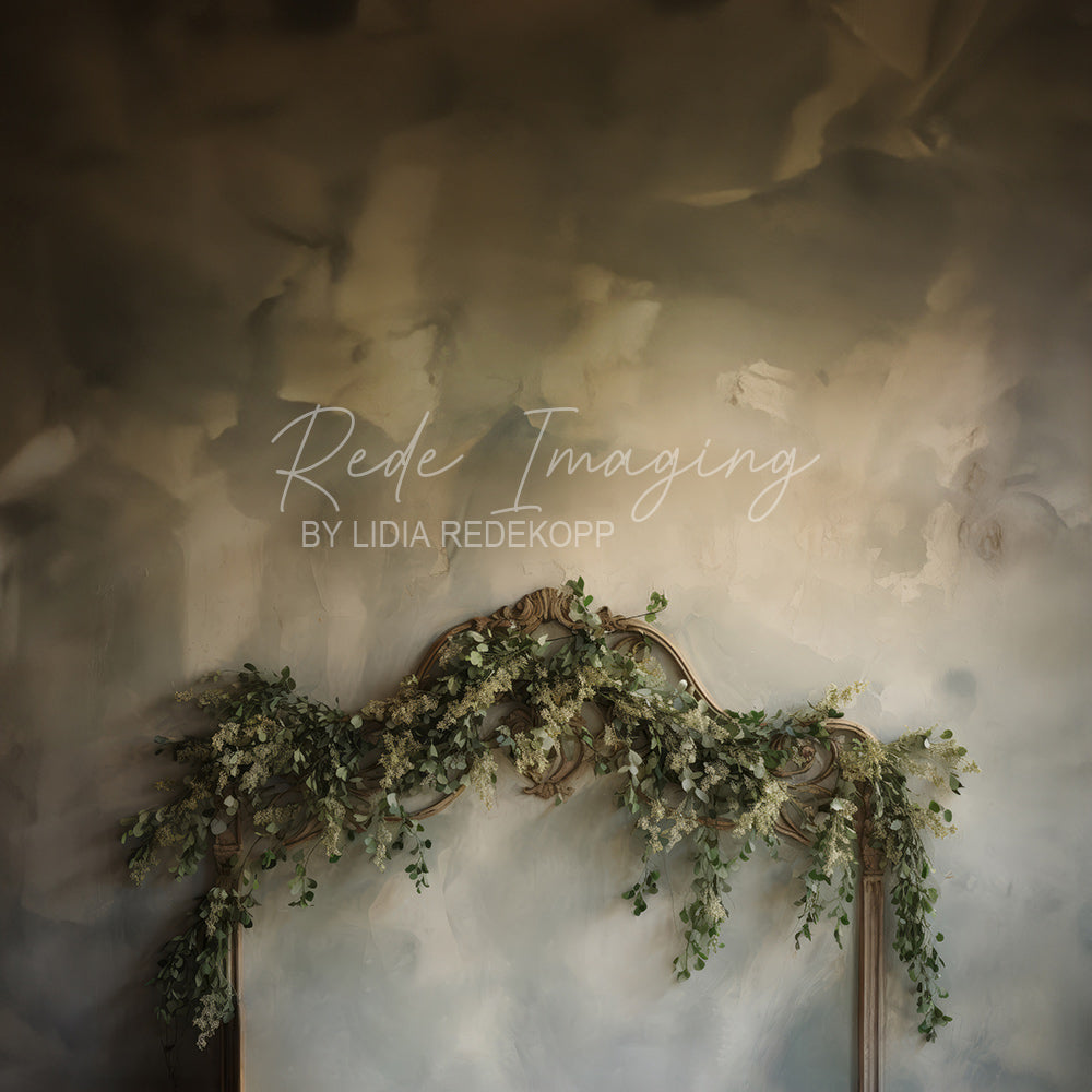 Avezano Vintage Ironwork Floral Photography Backdrop Designed By Lidia Redekopp