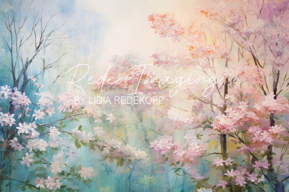 Toile de fond pour photographie de pailles et d'œufs de Pâques d'Avezano conçue par Polly Ro Design