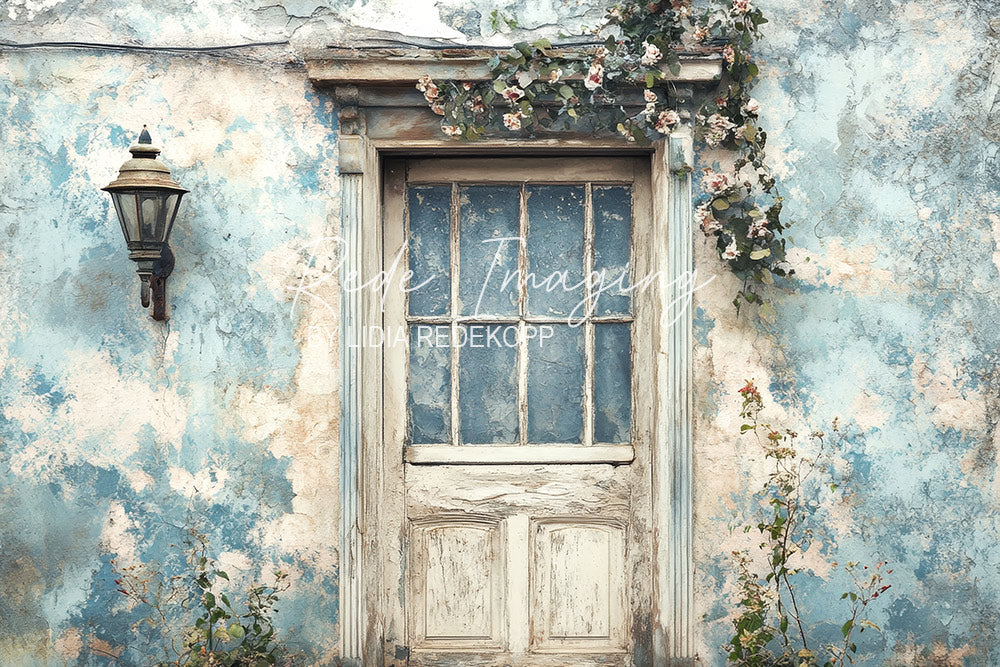 Toile de fond pour photographie de pailles et d'œufs de Pâques d'Avezano conçue par Polly Ro Design