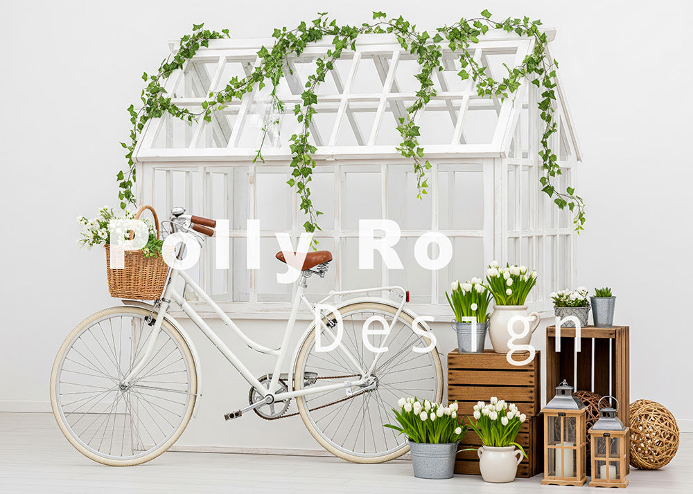 Toile de fond pour photographie de baiser de roses et de ballons de la Saint-Valentin d'Avezano conçue par Polly Ro Design