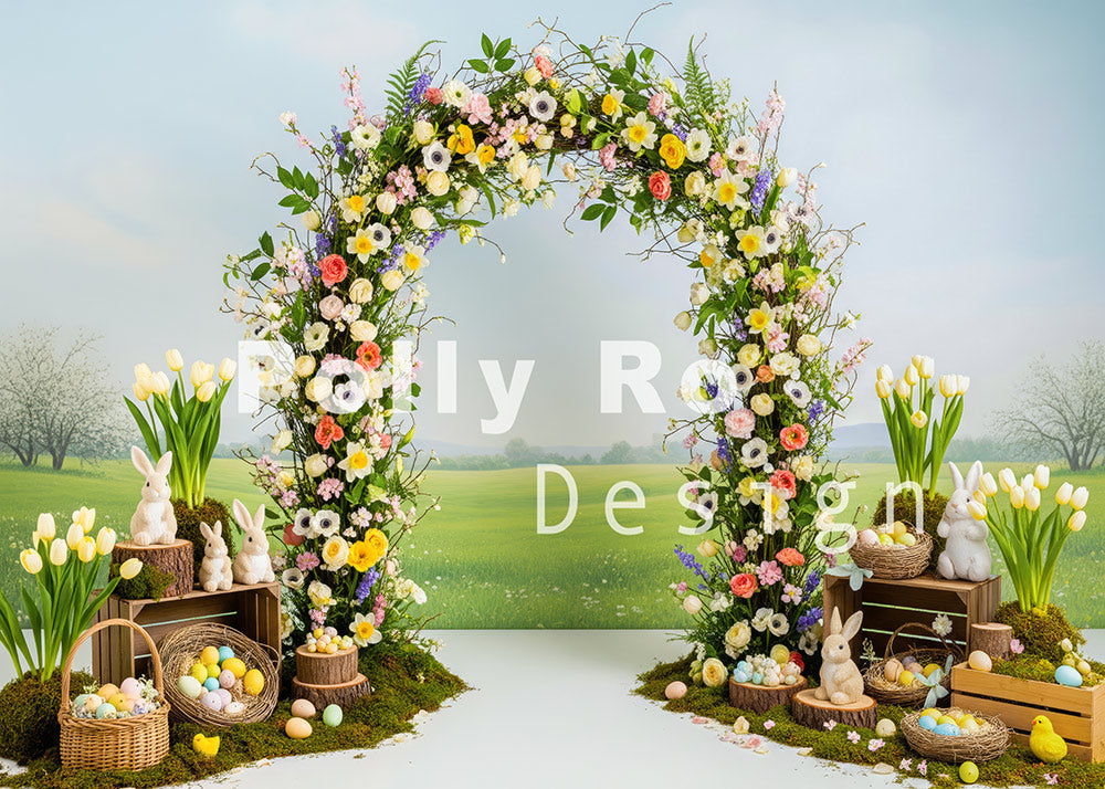 Toile de fond pour photographie de baiser de roses et de ballons de la Saint-Valentin d'Avezano conçue par Polly Ro Design