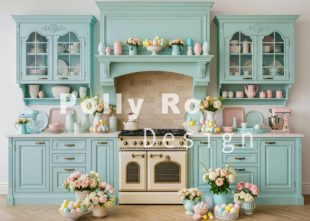 Toile de fond pour photographie de baiser de roses et de ballons de la Saint-Valentin d'Avezano conçue par Polly Ro Design